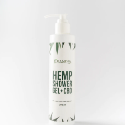 Gramina Hemp shower gel + CBD